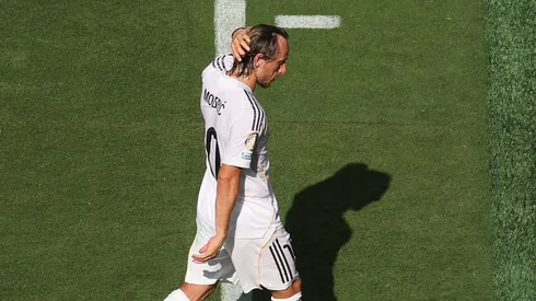 A derrota por 4 a 0 para o PSG no Mundial de Clubes marcou o fim de uma era no Real Madrid: Luka Modric, aos 39 anos, jogou sua última partida pelo clube. (Photo by Luke Hales/Getty Images)