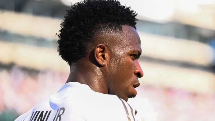 Atacante Vini Jr, pelo Real Madrid (Photo by David Ramos/Getty Images)