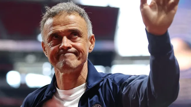 Luis Enrique, treinador do PSG