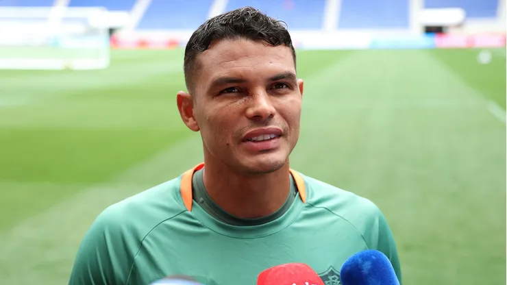 Ídolo de Chelsea e PSG, Thiago Silva revela para qual clube vai torcer na final do Mundial de Clubes. (Photo by Dan Mullan/Getty Images)
