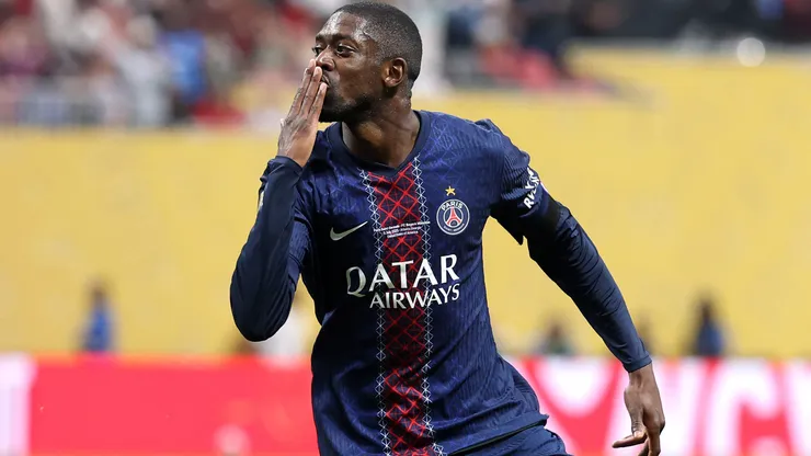 Ousmane Dembélé, jogador do PSG. Foto: Kevin C. Cox