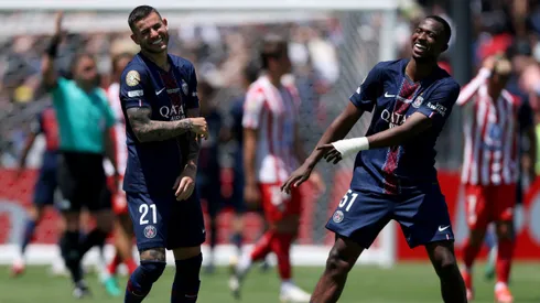 Lucas Hernández e Willian Pacho estão suspensos da final do Mundial de Clubes. Foto: Harry How