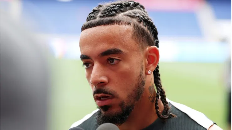 Malo Gusto, jogador do Chelsea (Photo by Buda Mendes/Getty Images)