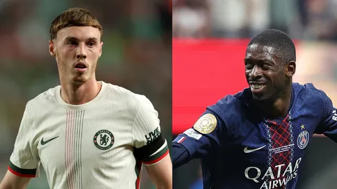 Mundial de Clubes: Veja os números de Dembélé e Cole Palmer, craques de PSG e Chelsea. Fotos: Getty Images