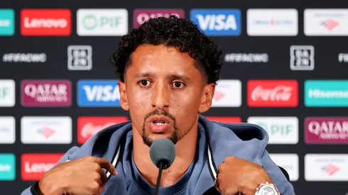 Para Marquinhos, capitão do time, o confronto representa uma chance rara de completar um ciclo vitorioso e marcar de vez o nome do clube na história do futebol. (Photo by Alex Grimm/Getty Images)