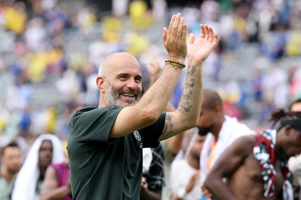 Enzo Maresca, técnico do Chelsea (Photo by Alex Grimm/Getty Images)
