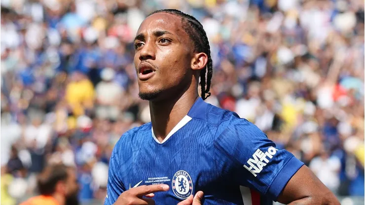 João Pedro em ação pelo Chelsea na final do Mundial de Clubes (Photo by Alex Grimm/Getty Images)