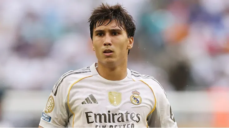 Gonzalo García, centroavante do Real Madrid (Photo by Michael Reaves/Getty Images)