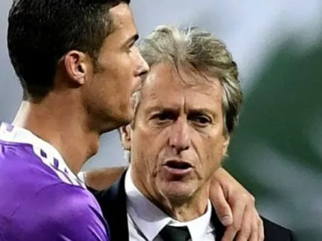 Cristiano Ronaldo deseja boas-vindas para Jorge Jesus