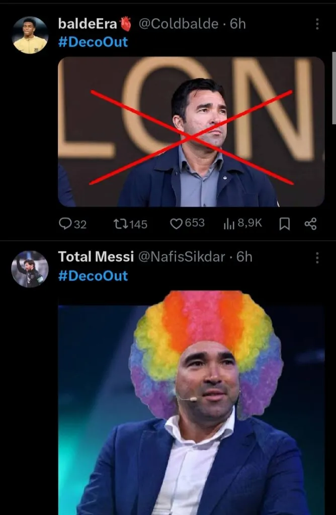 Repercussão via Twitter