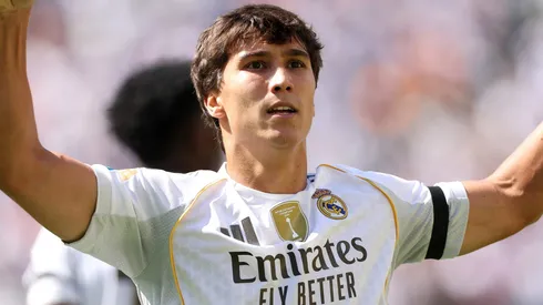 Real Madrid recebe proposta de R$ 159 milhões para vender Gonzalo García à Juventus. Foto: Luke Hales/Getty Images