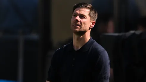 Xabi Alonso em jogo do Real Madrid