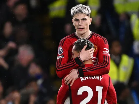 Man United e Chelsea avaliam troca entre Garnacho e Nicolas Jackson