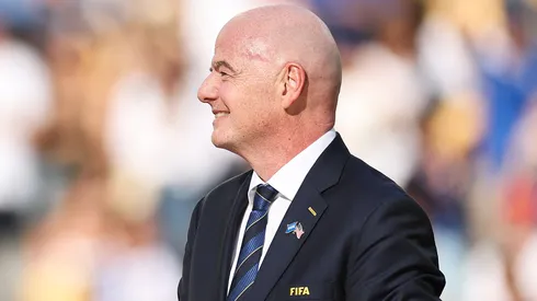 Gianni Infantino após a final do Mundial de Clubes