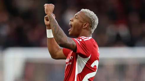 Danilo em jogo do Nottingham Forest