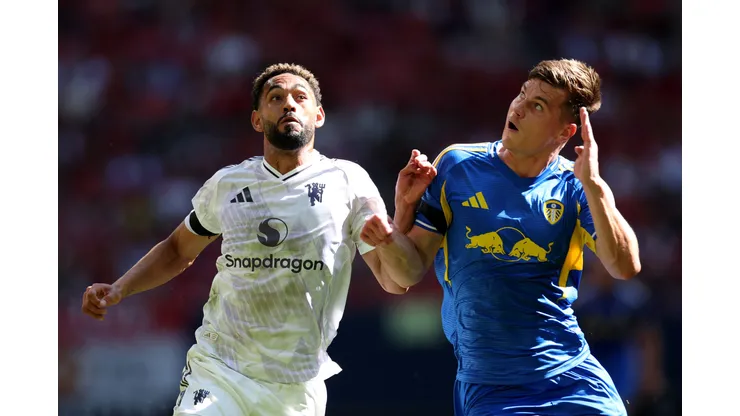 Matheus Cunha em sua estreia pelo United
