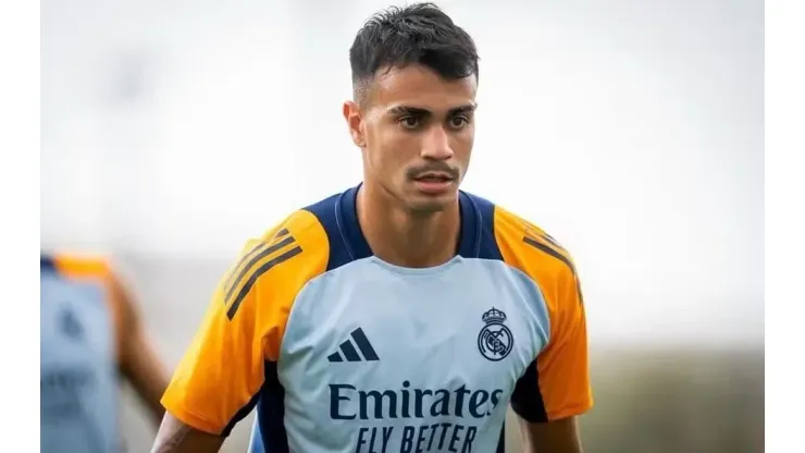 Reinier em treino pelo Real Madrid (Foto: Divulgação / Real Madrid