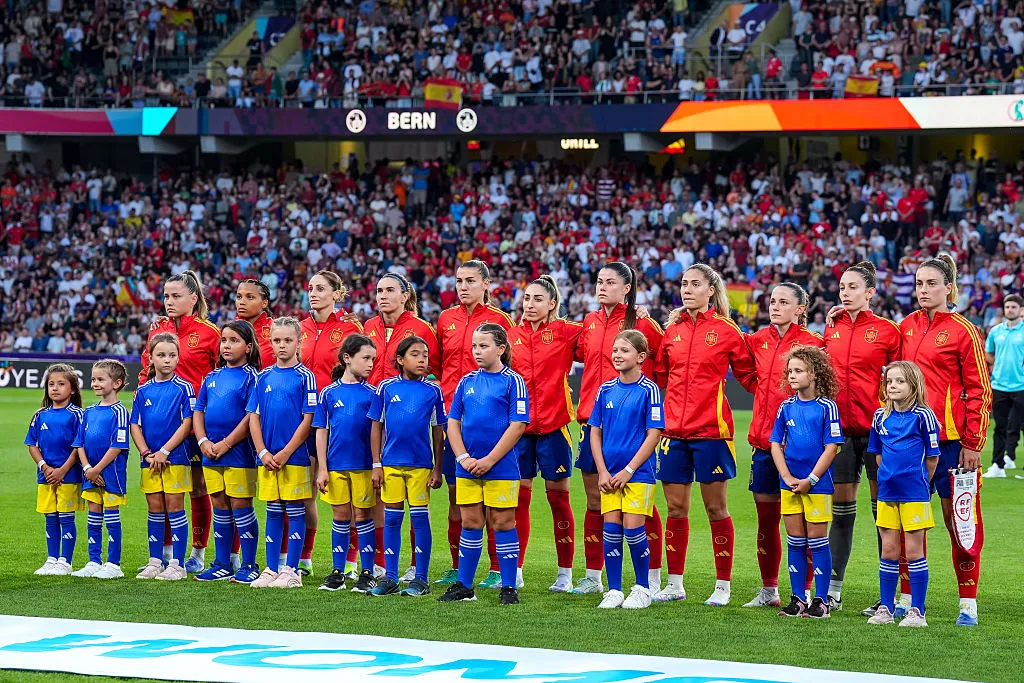 Jogadoras da Espanha (Photo by Daniela Porcelli/Getty Images)