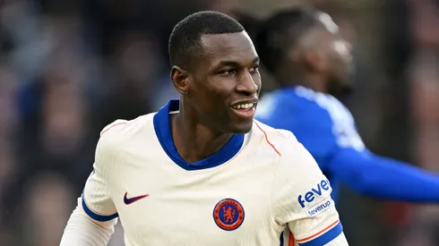 Nicolas Jackson em jogo do Chelsea. Foto: Michael Regan/Getty Images