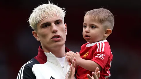 Garnacho se cansa de Ruben Amorim e impõe uma única condição para assinar com rival do Manchester United. (Photo by Alex Livesey/Getty Images)