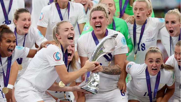 Inglaterra Feminina, campeã em 2022 (Photo by Naomi Baker/Getty Images)