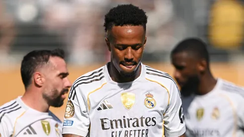 Éder Militão durante partida do Real Madrid no Mundial de Clubes. Foto: David Ramos/Getty Images