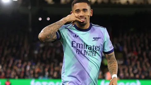 Gabriel Jesus, atacante do Arsenal. Foto: Alex Pantling/Getty Images