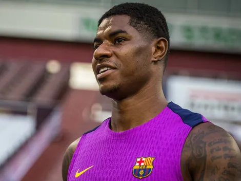 Rashford se destaca como opção inesperada para centroavante do Barcelona