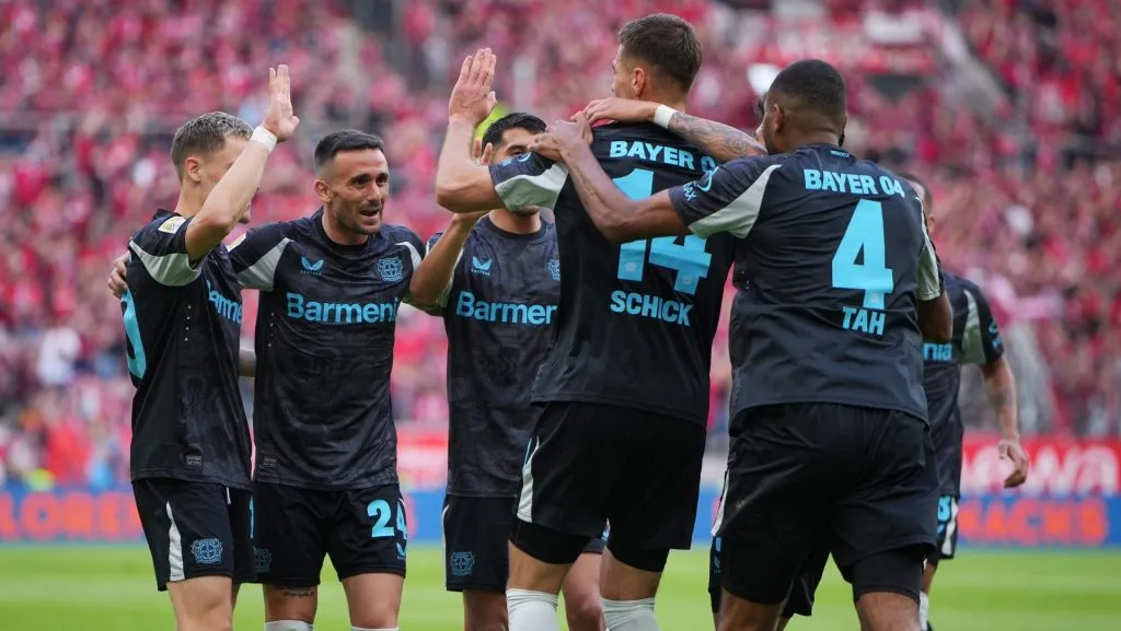 O Milan estuda uma investida, mas o Bayer Leverkusen negocia a renovação do contrato do atacante. (Photo by Pau Barrena/Getty Images)