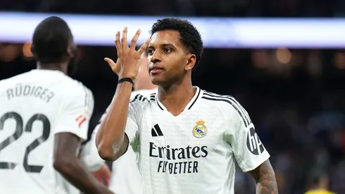 Rodrygo vai permanecer no Real Madrid. Foto: Angel Martinez/Getty Images