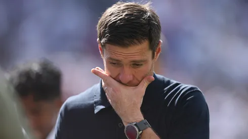 Xabi Alonso em jogo do Real Madrid