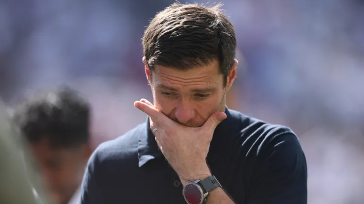 Xabi Alonso em jogo do Real Madrid