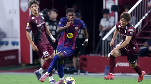 Rashford em ação pelo Barcelona