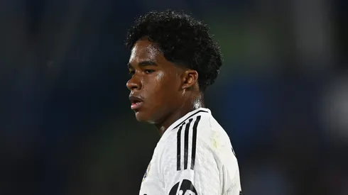 Endrick intensifica recuperação para voltar ao Real Madrid. (Photo by Denis Doyle/Getty Images)