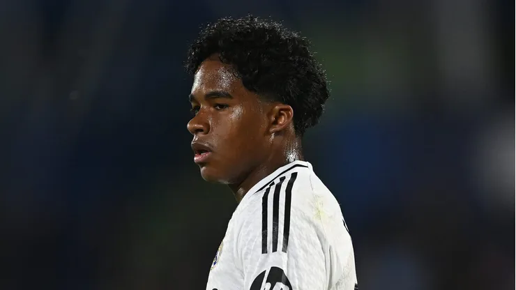 Endrick intensifica recuperação para voltar ao Real Madrid. (Photo by Denis Doyle/Getty Images)