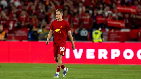 Florian Wirtz em amistoso do Liverpool