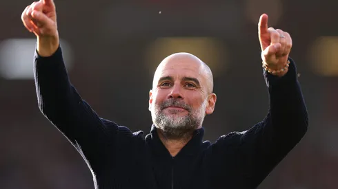 Guardiola, treinador do Manchester City. (Photo by Alex Pantling/Getty Images)