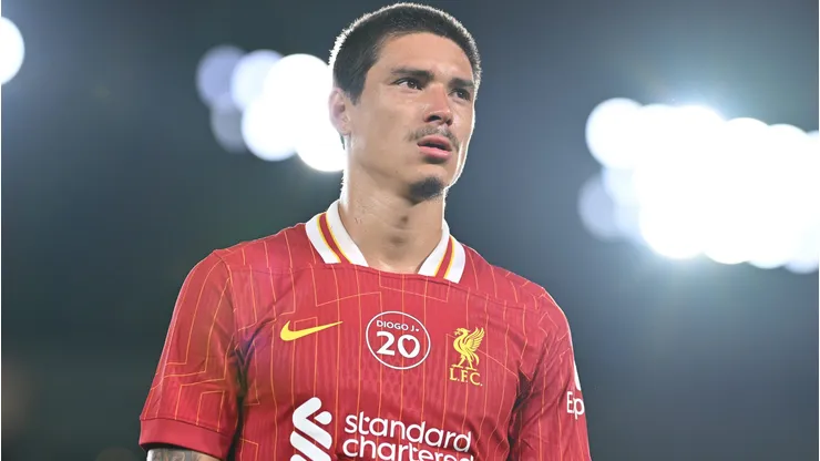 Liverpool pode acertar a saída de Darwin Núñez para a Juventus, da Itália (Photo by Kenta Harada/Getty Images)