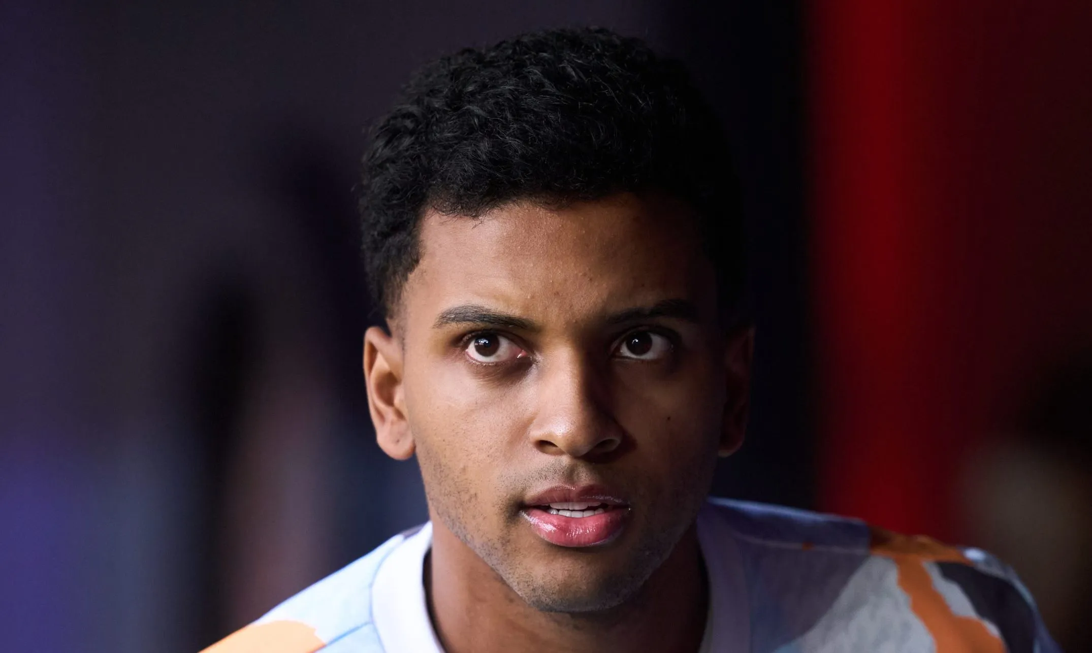 Rodrygo, do Real Madrid, é alvo do Liverpool. (Photo by Juan Manuel Serrano Arce/Getty Images)