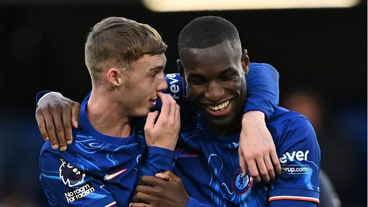 Nicolas Jackson e Palmer, Chelsea. (Photo by Mike Hewitt/Getty Images)