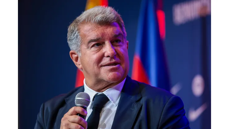Joan Laporta, presidente do Barcelona