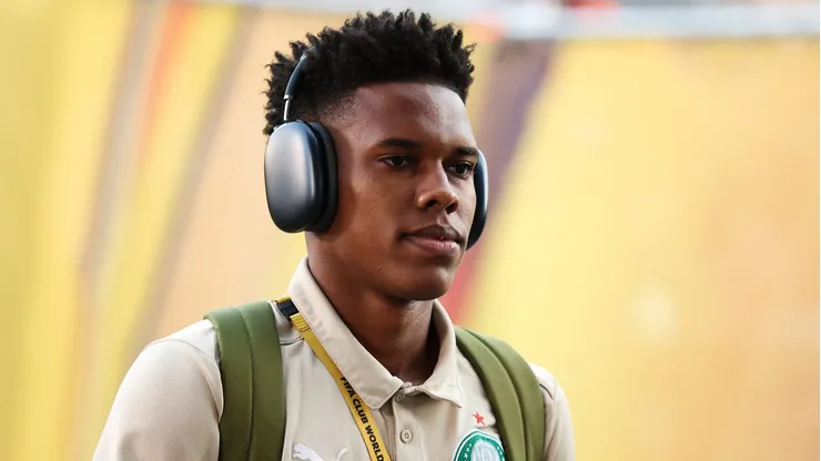 Ex-Palmeiras, Estêvão deve estrear pelo Chelsea em amistosos contra Bayer Leverkusen e Milan.(Photo by Luke Hales/Getty Images)