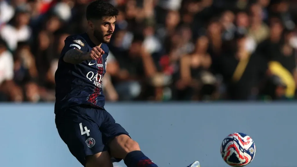 Lucas Beraldo considera deixar o PSG.  Foto: Harry How/Getty Images