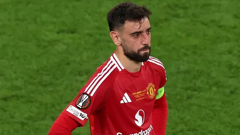 Bruno Fernandes, capitão do Manchester United