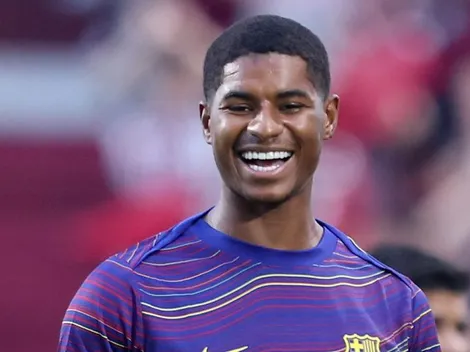 Barcelona goleia Daegu com gol de Marcus Rashford