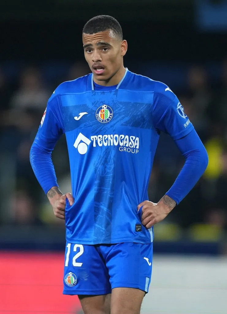 Mason Greenwood quando atuava pelo Getafe. Hoje ele está na França, pelo Olympique de Marseille (Photo by Alex Caparros/Getty Images)