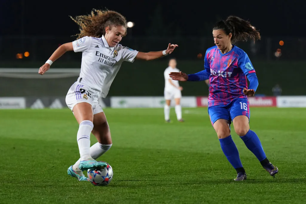Paula Partido atuando pelo Real Madrid (Photo by Angel Martinez/Getty Images)