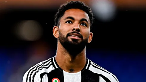 Douglas Luiz, jogador da Juventus e que está na mira do Nottingham Forest. Foto: Simone Arveda/Getty Images)