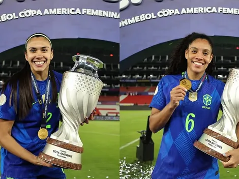 Real Madrid parabeniza Antonia Silva e Yasmin pelo título da Copa América Feminina