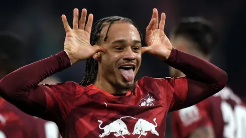 Liverpool pode negociar Harvey Elliot com o RB Leipzig de Xavi Simons; Foto: Maja Hitij/Getty Images)